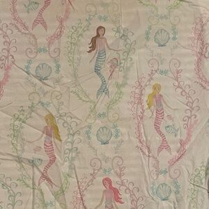 Pottery Barn Kids Bailey Mermaid Toddler/Crib Sheet Set – VGUC